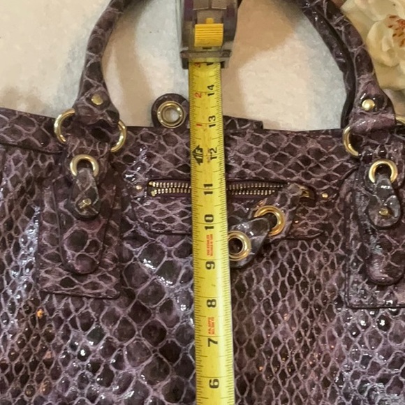 JESSICA SIMPSON PU PURPLE PURSE - Picture 6 of 8